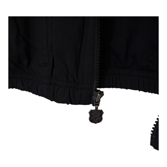 NWT Kaelin Black Track Jacket Full Zip Embroidered Logo Vintage‎ Sz S - Picture 4 of 8